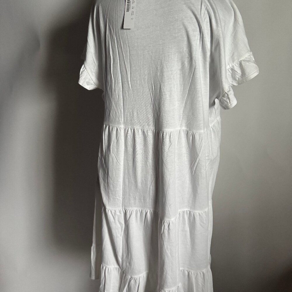 NWT JCrew Swingy Tiered Jersey Dress Size M - Picture 7 of 7
